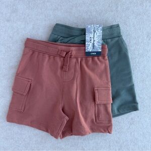 Tommy Bahama Toddler Boys Shorts Bundle 2 Pack Drawstring Cotton Size 4T NEW NWT
